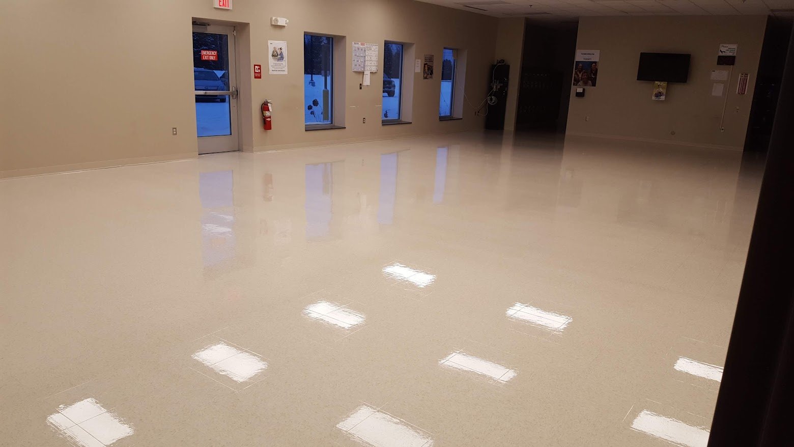 Refinished VCT